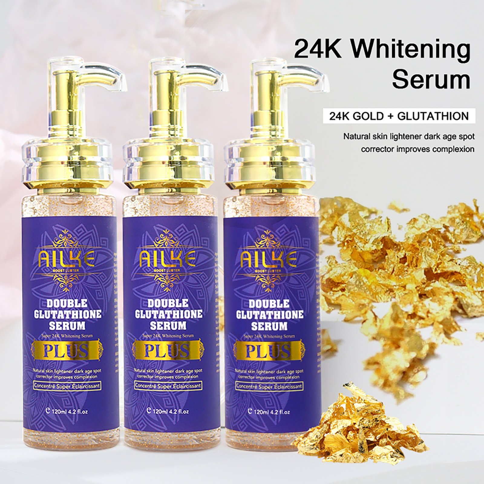 foods rich in glutathione for skin whitening AILKE Glutathione PLUS Skin Care Set, Advanced Lightening Lotion,  Moisturizes so