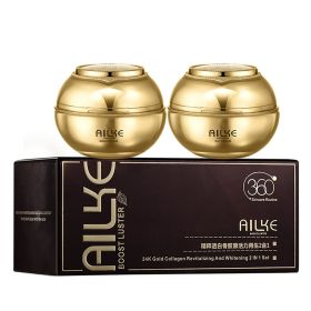 AILKE face skin care whitener collagen Cosmetics anti dark wrinkle moisturizer cream women whitening night facial Oil control (Color: DAY AND NIGHT CREAM)